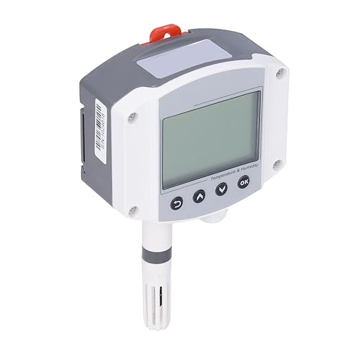 High Accuracy 485 Temperature Humidity Transmitter Sensor with LCD Display Modbus RTU Protocol for Industrial Environmental Monitoring ABS Material 147x88x41mm - Image 4