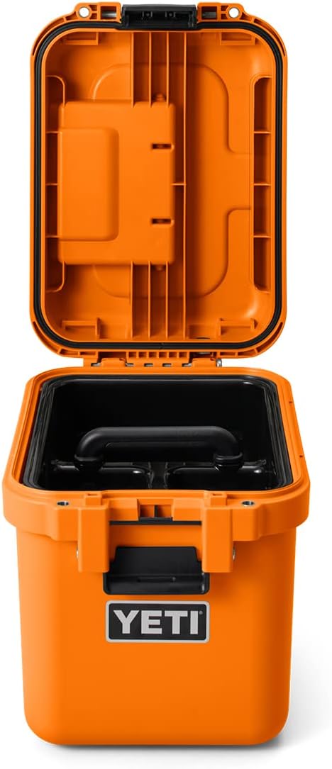 YETI LoadOut 15 GoBox Divided Waterproof Cargo Case, Dry Box, Camera Case, Fishing Tackle Box, King Crab - Image 5