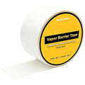 Crawl Space Vapor Barrier Tape - 4 inch x 180Ft Roll Strength Seal for Polyethylene Moisture Barriers & Insulation Tape, White Seam Tape by AireKouzia