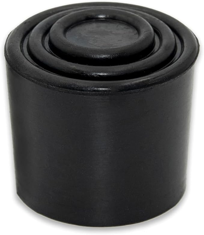 Flyshop 1-1/4", 32 mm, Patio Round Chair Leg Caps, Furniture Table Feet Covers Floor Protectors, Anti-Skid Durable Thick Rubber Leg Tips, 8 Pack, Black - Image 3