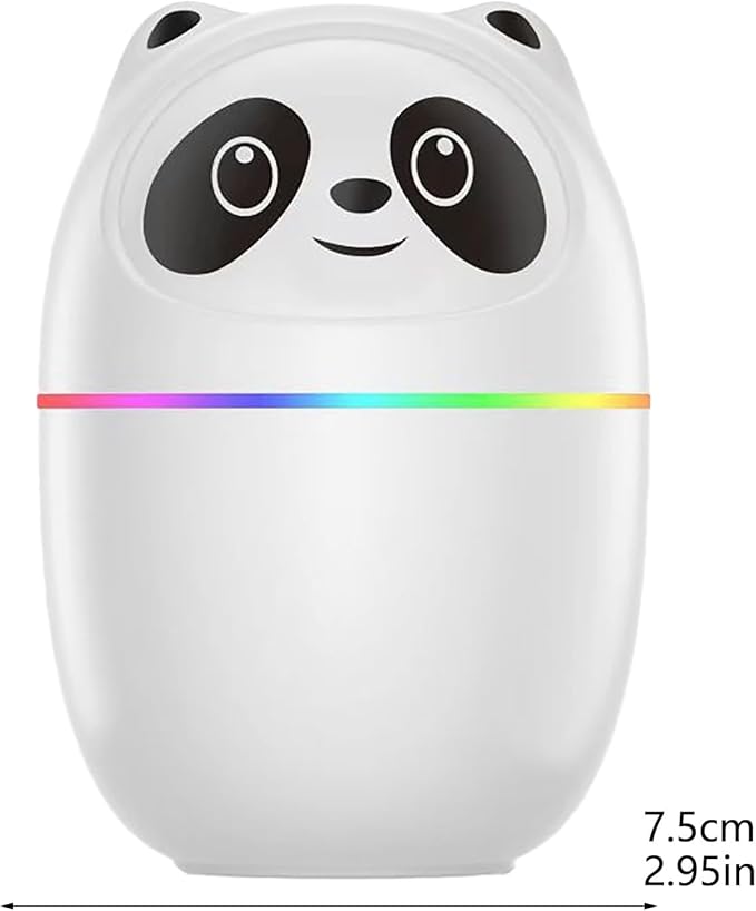 Humidifiers for Bedroom Baby,250ml Easy To Fill & Clean,Quiet Ultrasonic Mini Humidifier with 2 Mist Modes and Color Nightlight,Auto Shut-Off Air Humidifier for Home Indoor Plants Nursery - Image 2