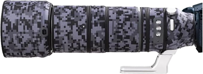 Lens Cover for Fujinon XF 150-600mm OIS WR Camouflage Camera Lens Protection Sleeve (Color #Digital Camouflage - Waterproof) Rain Cover by OLEKURT