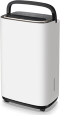 WANAI 30 Pints Dehumidifier for Basements with Drain Hose, 2500 Sq.Ft Dehumidifiers Auto Drain or Manual Drainage, Small Dehumidifier for Home Bedroom Bathroom with 2.2L Water Tank, 3 Modes, 24Timer by WANAI%C2%AE
