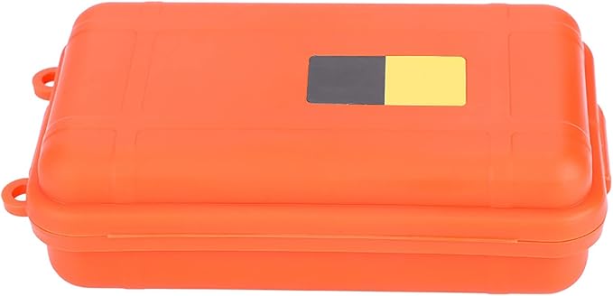 Water - Tight Storage Box | EDC Outdoor Survival Container for Electronics/Fishing Gear/Camping | Particle - Protected & Shock - Absorbing Dry Box with Silicone Gasket, 2 Sizes (Large - Image 6