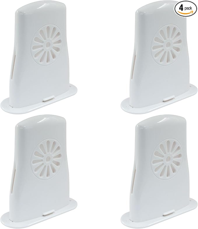 Acoustic Guitar Soundhole Humidifier with Sponge, 4pcs Silent Running Guitar Maintenance Tool, White Sound Holes Humidifier for Moisture Reservoir Prevent Cracking by Unknown