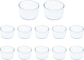 Round Chair Leg Caps,PVC Furniture Feet Covers,TTZEZE Transparent Round Floor Protectors,Clear Table Feet Covers Preventing Plastic Chair Leg Covers Scratches and Noise 40mm/1.57'', 12 by TTZEZE
