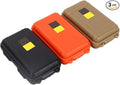 GOTOTOP 3Pcs Outdoor Survival Box, Container Storage Case Plastic Shockproof Boxes Survival Airtight Case 3 Assorted Colors 4.88'' x 2.93'' x 1.37'' by GOTOTOP