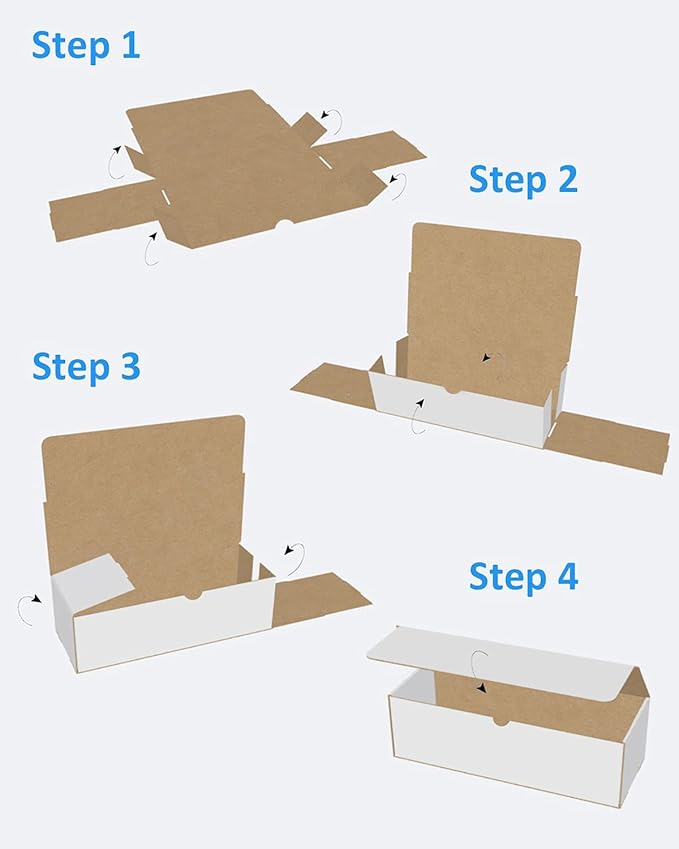 Top loader Storage Box, Cardboard Toploader Card Box, Holds 1200 Sports & Trading Card, Fits Baseball Football Cards, 8 Count - Image 5