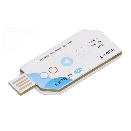 Temperature Humidity Data Logger USB BT 32000 Points Large Capacity PDF Report for Warehouse Logistics Material Temperature and Humidity Data Recorder by VELATEMOR