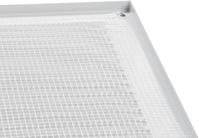 14x4 inch (Duct Opening) Vent Cover - White Ventilation Covers for Wall and Ceiling - Metal Return Grille - HVAC AC Air Vents Register for Indoor and Outdoor Use with Mesh - Image 7