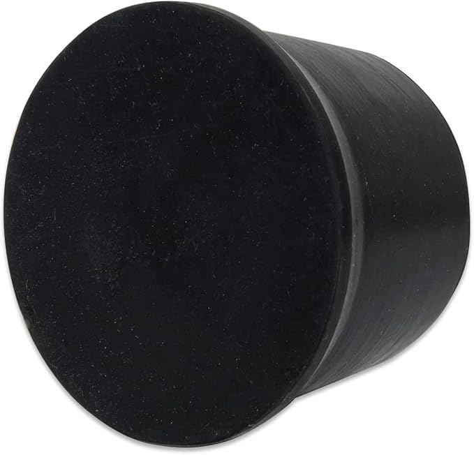 Flyshop 2", 50 mm, Patio Round Chair Leg Caps, Furniture Table Feet Covers Floor Protectors, Anti-Skid Non-Marking Silicone Legs Tips, 8 Pack, Black - Image 4