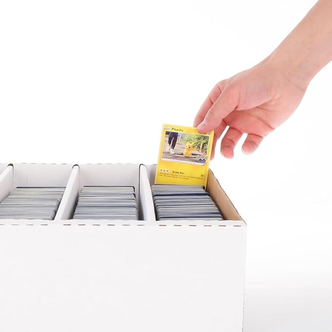 BCW Super Monster 5 Row Trading Card Storage Box - 1ct | Holds 5000 Standard Trading Cards & 7000 Gaming Cards | Card Storage Box for Basketball, Football, MTG, Pokemon - Image 5