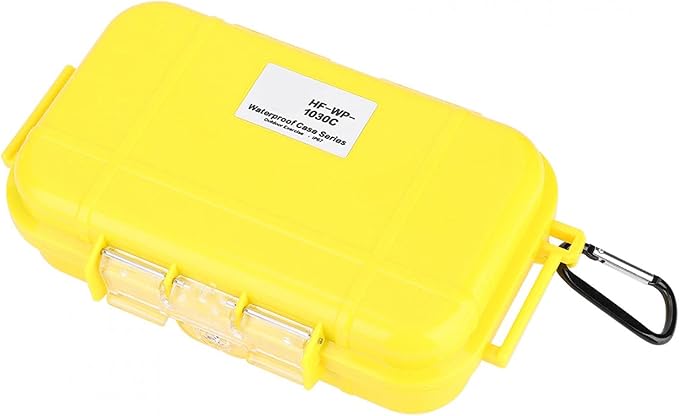Small Waterproof Storage Case, Dry Box Protective Case Shockproof Survival Storage Container 6.29 * 3.54 * 1.57in Floating Hard Shell Wet Dry Box Airtight for Fishing Outdoor Gear - Image 4