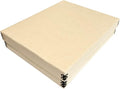 Lineco Museum Archival Storage Box, 11.75x14.75x3 in. Drop Front Design. Acid-Free with Metal Edge. Organize Photos, Pictures, Prints, Documents, Crafts, DIY. Tan, 1 Pack by Lineco