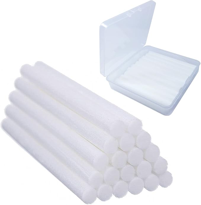 Humidifier Filters Sticks 3.66'' Replacements Cotton Stick Small Humidifier Filter Stick for INVODA Mini Cool Mist Humidifiers (24PCS) by INVODA