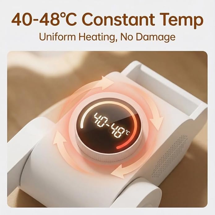 Shoe Dryer with Temperature Display,Electric Shoe Dryer and Warmer for Boots,Sneakers,Gloves Fast Drying and Deodorizing,Adjustable Timer,Overheat Protection - Image 2
