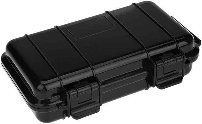 Survival Storage Box, Shockproof Outdoor Container with Airtight Design for Multi-Use in Camping & Travel (ABS Material, Water- &) by Dilwe