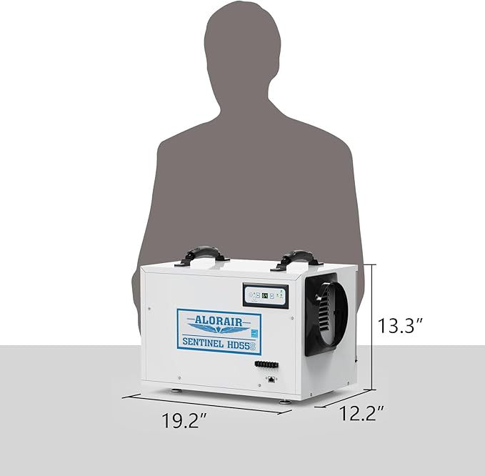 ALORAIR Crawl Space Dehumidifiers 120 PPD Moisture Removal, Crawlspace Dehumidifiers Commercial Dehumidifier for Basement, Auto Defrost, cETL Listed - Image 5