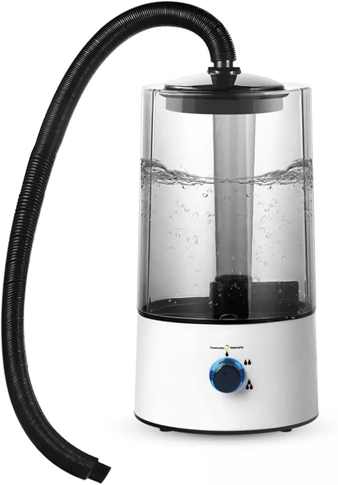 Reptile Humidifier, 4L Fogger Fog Machine for Reptile Terrarium Tank, 110V Cool Mist MisterAdjustable Fog for Reptiles and Amphibians Such as Geckos Snakes Turtles Tortoises Lizards or Frogs Toads by Unknown
