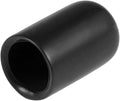 uxcell 20pcs Rubber End Caps 10mm ID Vinyl Round Tube Bolt Cap Cover Thread Protectors Black by uxcell