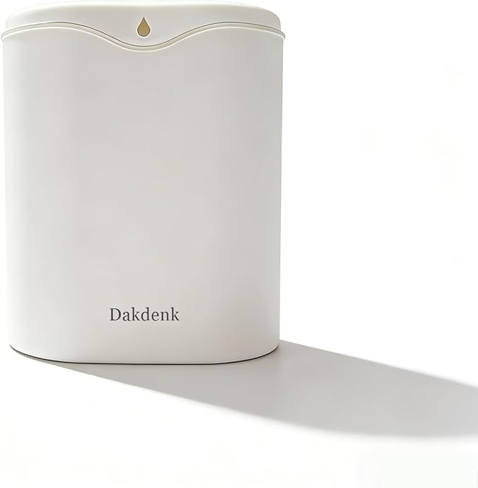 Dakdenk Dual Nozzle Cool Mist Humidifier, Quiet Top-Fill Humidifier with LED Light for Home Office, Bedroom, and Dry Indoor Environments by Unknown