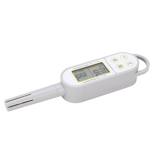 Indoor Temperature Humidity Meter, Digital Dry Wet Thermometer Handheld Hygrometer with Battery for Outdoor, Home, Industry, Agriculture HVAC - Image 2