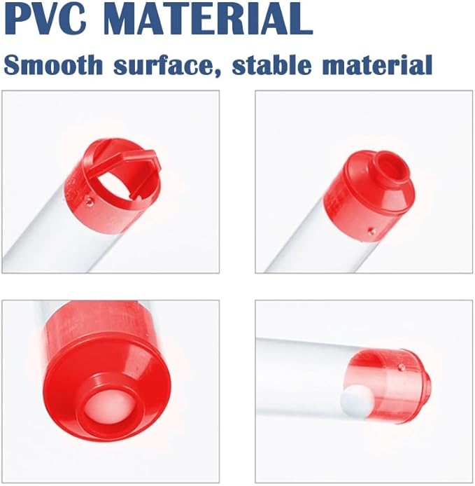 Water Sampler Tube, Ultra Light PE Liquid Sampling Device with Stopper Ball & Valve for Environmental Monitoring - Image 3