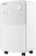 COSTWAY 2000 Sq. Ft Dehumidifier for Large Room & Basement, 32 Pint Dehumidifier with Drain Hose, 4 Modes, 2 Speeds, 24H Timer, Auto Defrost, 3-Color Digital Display by COSTWAY