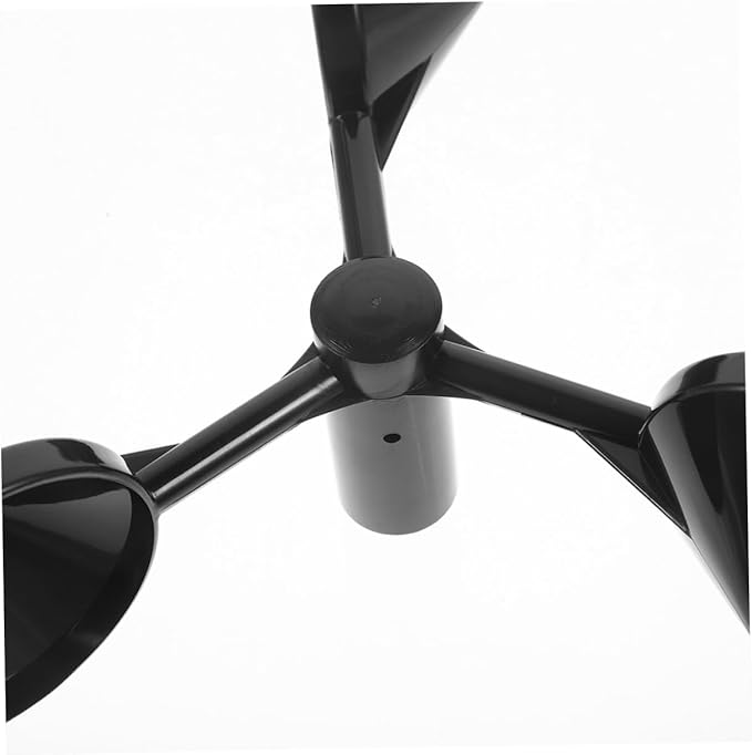 Sosoport 2pcs Wind Gauge Cup Durable Abs Anemometer for Accurate Outdoor Wind Measurement Weather Stations and Environmental Monitoring - Image 9