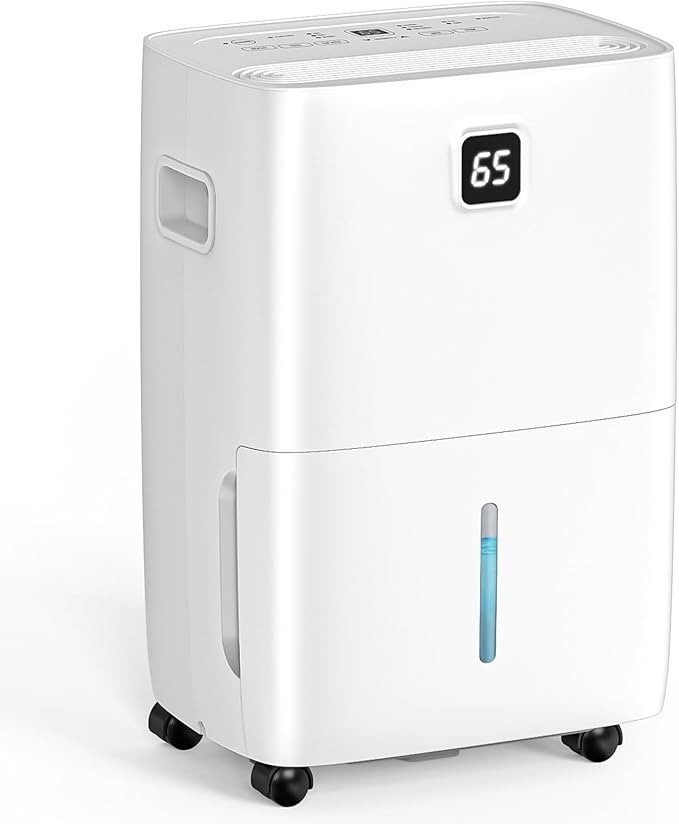 DEVERSE Max 80 Pints Energy Star Dehumidifier for Home/Bedroom/Basement, 5000 Sq.Ft Coverage, with Drain Hose, Smart Humidity Control & Large Tank by StayDryBreatheFree