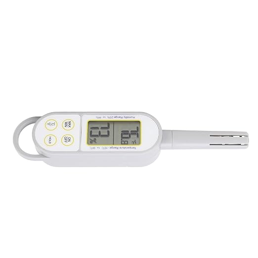 Indoor Temperature Humidity Meter, Digital Dry Wet Thermometer Handheld Hygrometer with Battery for Outdoor, Home, Industry, Agriculture HVAC - Image 9