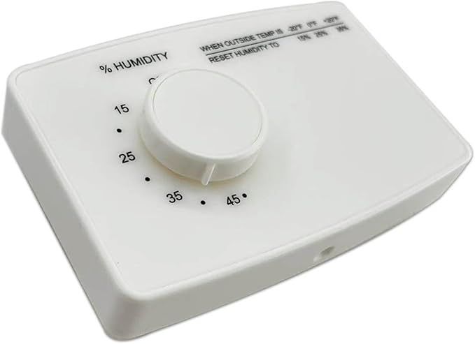 4655 Manual Digital Humidifier 24V AC Control Switch Replacement for Whole House Humidifier and Wall Mounted or Pipe Humidifier White - Image 5