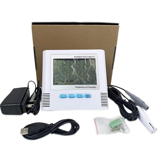 Temperature Humidity Data Logger Recorder Temperature & Humidity Monitor Multi-Channel Temperature Meter with Humidity Accuracy ±0.5℃ Resolution 0.1°C / 0.1% RH 65000 Record Capacity - Image 3