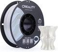 Creality PLA Filament 1.75mm, Shiny and Smooth, High Gloss Silk PLA, +/-0.02mm, Silk Filament 1.75mm, 1KG/2.2lb, 3D Printer Filament for All Printers (White) by Creality