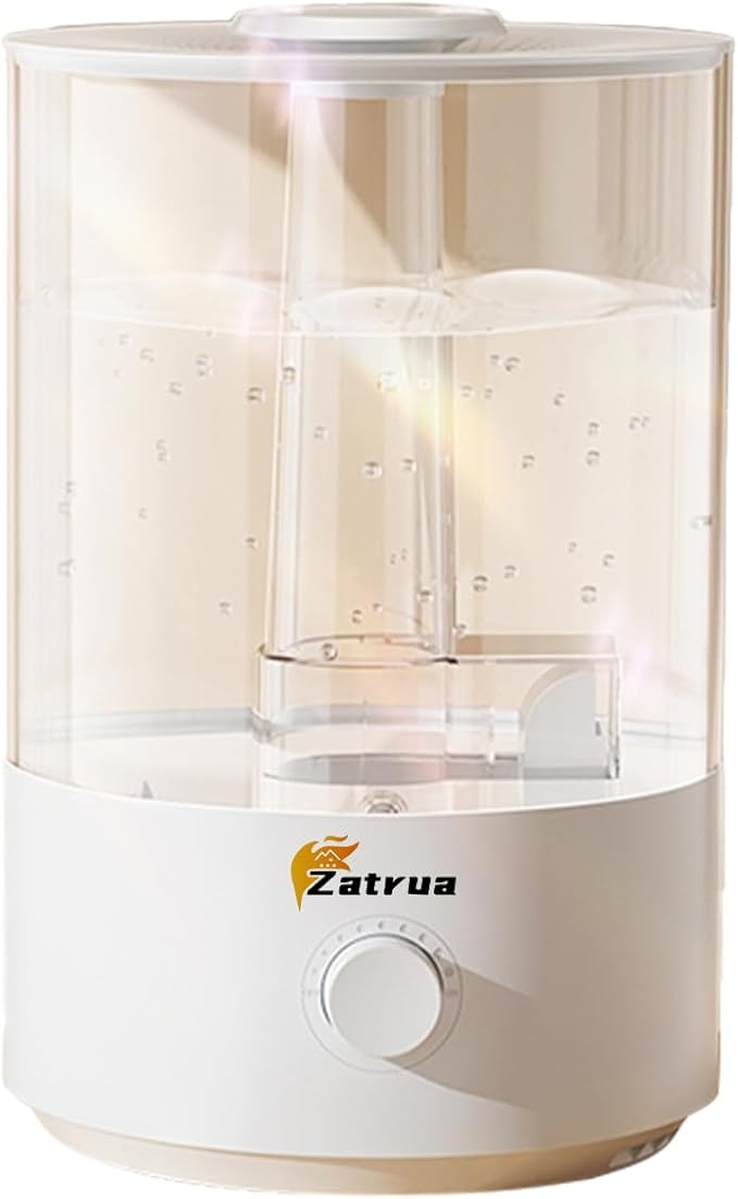 Zatura Dual Spray Large Capacity 5l Humidifier Home Desktop Fog Humidifier Hydration Air Aromatherapy Machine by Unknown