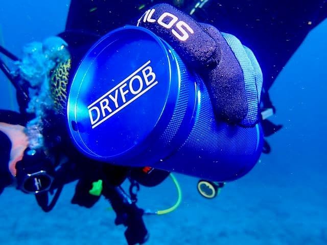 DRYFOB Waterproof PLB or Car Key Container, Case, Holder for Scuba Diving and Watersports, Rugged Aluminum, Rated to 1,200ft (365m) - Image 4