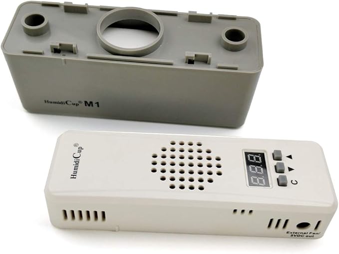 HumidiCup® M1 Electronic Cigar Humidifier, For 100-300 Cigar Capacity Humidors, 40% to 90% Setting Range, Stable Humidity Control - Image 4