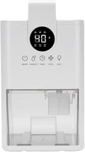 Small Dehumidifier, 1L Water Tank Portable Dehumidifier with Smart Humidity Control, Auto Shut Off, Colorful Night Light, for Bathroom, Bedroom, RV, Closet (US Plug 500W) by oreilet