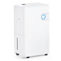 NEWBULIG 80Pints Dehumidifier with Drain Hose, 5,500 Sq.Ft Dehumidifier for Basement, 1.32 Gallon Tank, Low 42dB, Smart Humidity Ring, Ideal Whole House Humidity Remover for Home, Bedroom & Bathroom by NEWBULIG