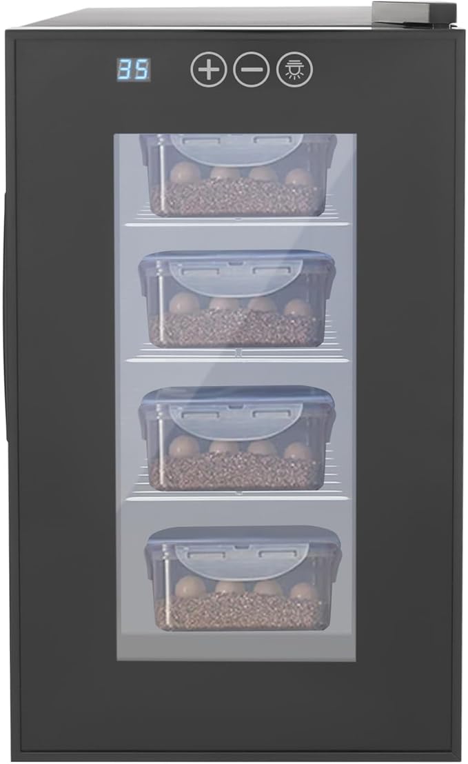 23L Reptile Incubator Cabinet Incubators for Hatching Eggs, Constant Temperature& Humidity Intelligent Reptile Egg Incubator with 10-40°C Cooling and Heating Temperature Control by Unknown
