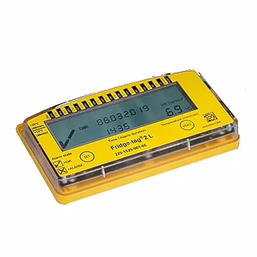 2 L (Refrigeration Version), Temperature Data Logger, Monitor with Sensor and Alarm by Unknown