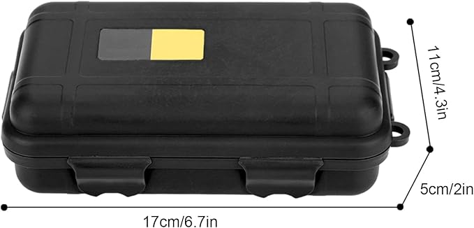 Alomejor dry box,dustproof pressure proof survival container,waterproof storage sealed for camping hiking fishing emergency preparedness - Image 2
