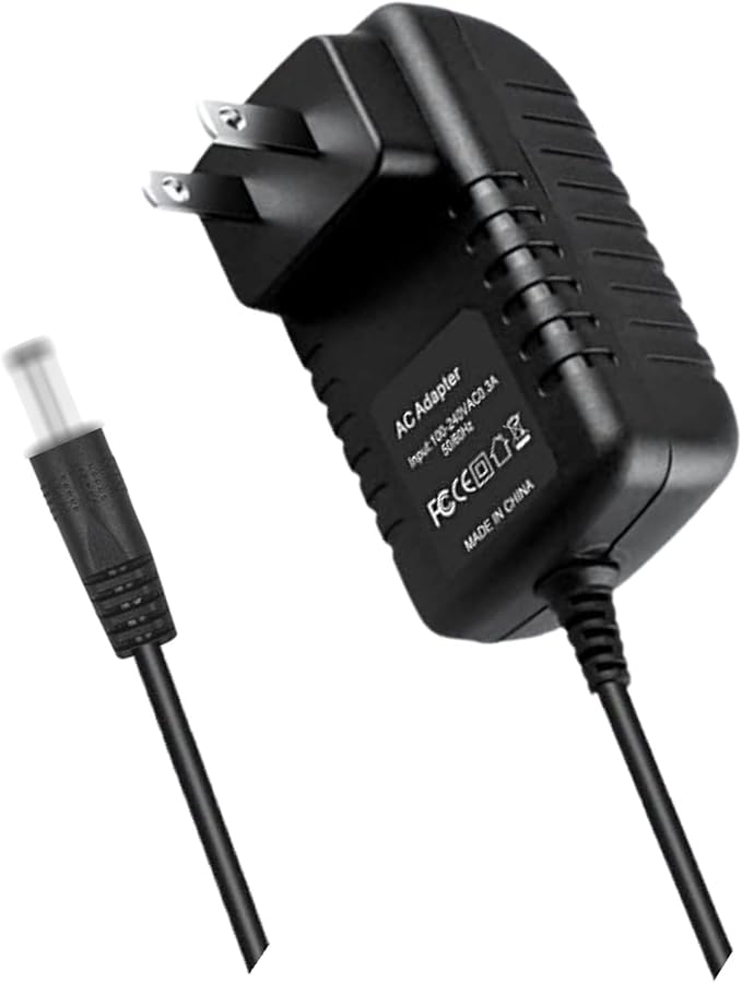 AC Adapter Replacement for Dickson:R157 12V Temp/Humidity Data Logger Flat Panel Chart Recorder Power Supply Mains PSU, Black by Unknown