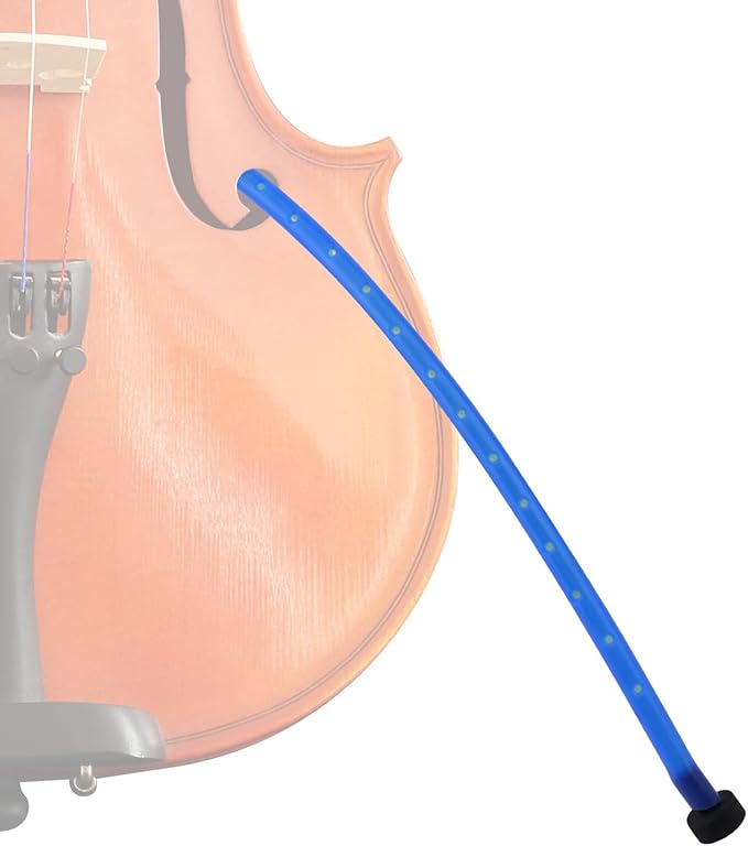 Violin Humidifier, Rubber Portable Violin and Viola Moisture F Hole Humidifier Tube Practical Musical Dampit Instrument Humidity Gift Maintenance Accessory for Cracking Prevention (Blue) by Unknown