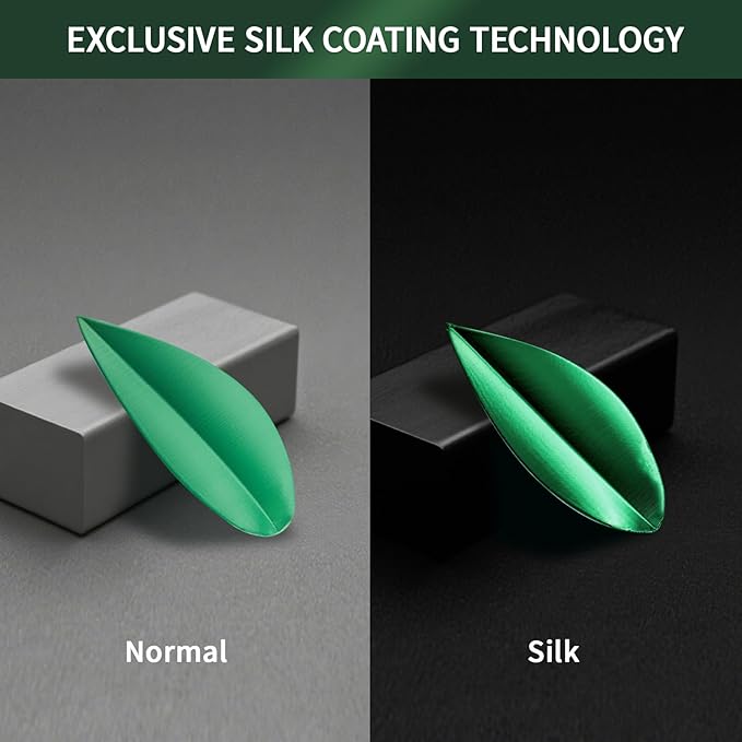 ERYONE Silk PLA Filament for 3D Printer, 1.75mm +/- 0.03mm, 1kg (2.1LBS)/Spool, Silk Christmas Green - Image 3