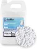 Dry & Dry Moisture Absorbers Refill Beads (8 LBS) - Dehumidifiers for Home Dehumidifier for Basement Dehumidifiers for Bedroom Small Dehumidifiers Dehumidifiers Moisture Absorbers by DryDry