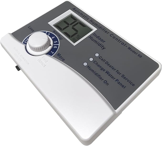 60 Humidifier Control Humidistat with Outdoor Temperature Sensor, Compatible with 400, 500, 600,700 Whole-House Humidifier, 24VAC by Unknown