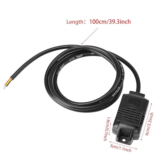 RS485 Temperature and Humidity Transmitter Sensor, High Precision Monitoring Sensor with Industrial - Grade Chip, Wide Operating Range for HVAC, Greenhouses, Data Centers - Image 5