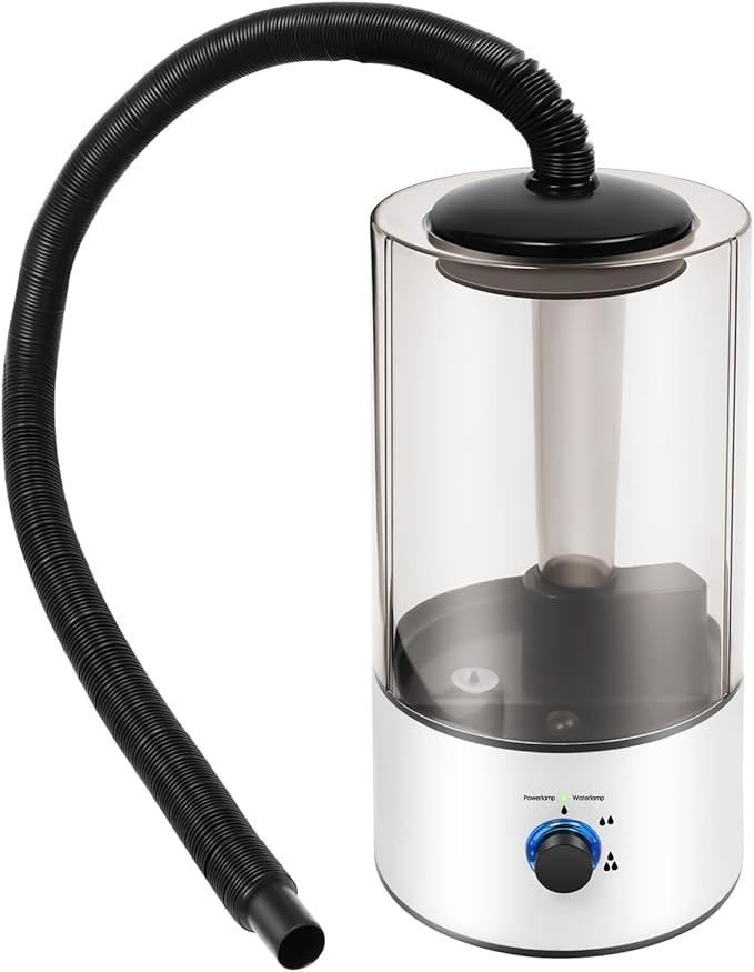 Reptile Humidifier & Fogger 4L Large Capacity Tank Cool Mist Maker with Adjustable Hose, Auto Shut-Off for Terrarium Geckos Snakes Turtles Lizards Frogs by Unknown