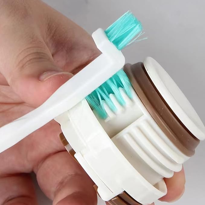 16 Pcs Crevice Gap Cleaning Brush Tool, 8 in 1 Detail Cleaner Brush for Bottle Cap Small Gap Brushes for Cleaning Window Groove Versatile Household Small Spaces Cleaning Brushes - Image 3